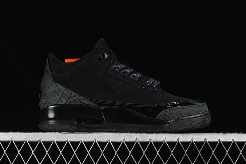 All Categories Air Jordan Jordan Series Basketball Shoes Air Jordan 3 Air Jordan 3 Retro AJ3 Joe 3 Midnight Black Retro Basketball Shoes CT8532-001
